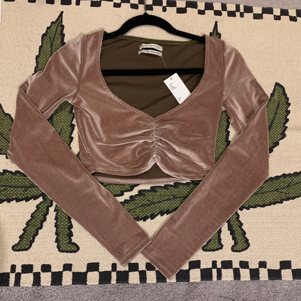 UO Paradox Ruched Cropped Top